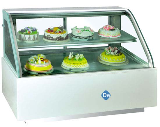 Cold Display Counter For Cake
