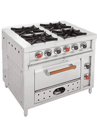 Four Burner with Oven