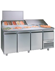 Pizza Makeline Refrigeratorer